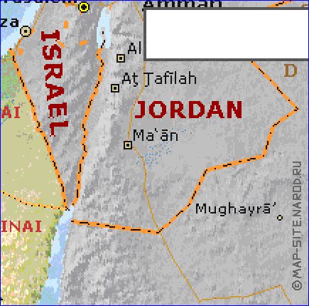 Administrativa mapa de Egipto em ingles