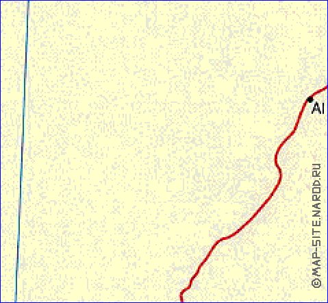 mapa de Egipto em ingles