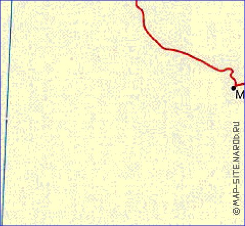 mapa de Egipto em ingles