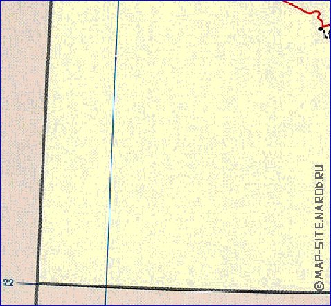 mapa de Egipto em ingles