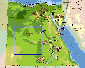 Fisica mapa de Egipto