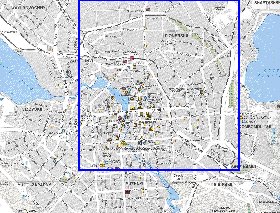 mapa de Ecaterimburgo em ingles