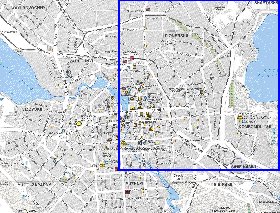 mapa de Ecaterimburgo em ingles