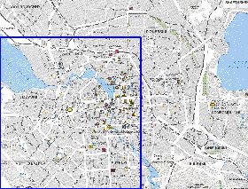 mapa de Ecaterimburgo em ingles