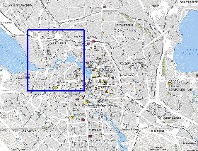 mapa de Ecaterimburgo em ingles
