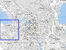 mapa de Ecaterimburgo em ingles