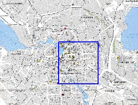 carte de Iekaterinbourg en anglais