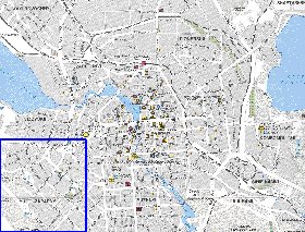 mapa de Ecaterimburgo em ingles