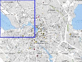 mapa de Ecaterimburgo em ingles