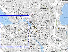 mapa de Ecaterimburgo em ingles
