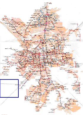 Transport carte de Iekaterinbourg