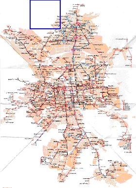 Transport carte de Iekaterinbourg