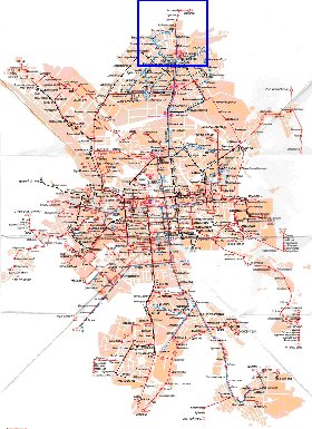 Transport carte de Iekaterinbourg