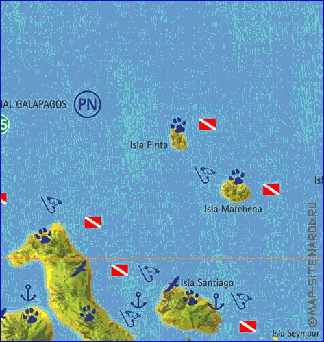 carte de Equateur