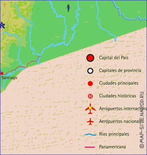 carte de Equateur