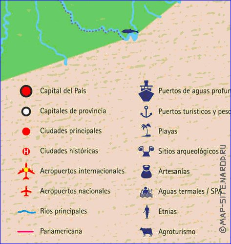 carte de Equateur