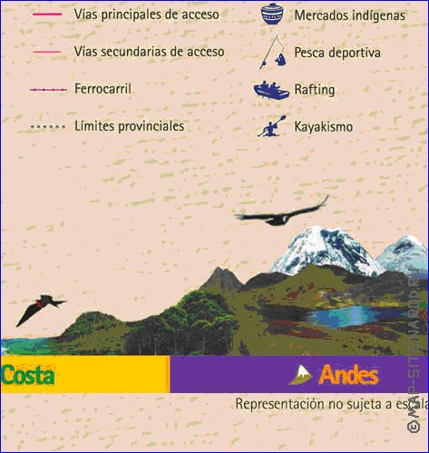 carte de Equateur