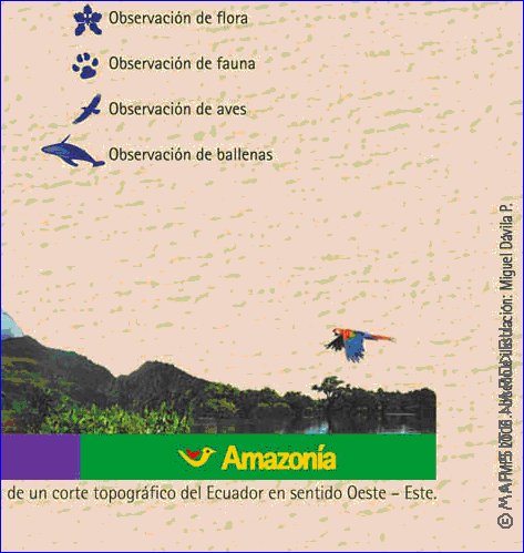 carte de Equateur