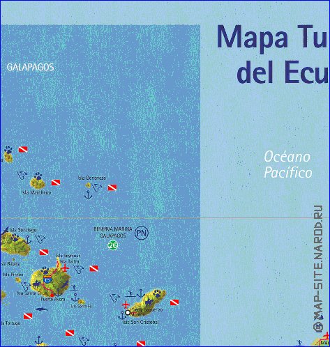 carte de Equateur