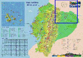 carte de Equateur