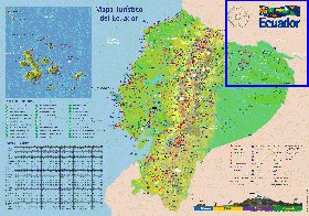 carte de Equateur