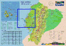 carte de Equateur