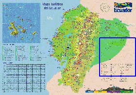 carte de Equateur