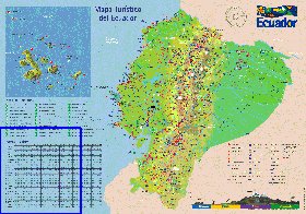 carte de Equateur