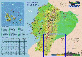 carte de Equateur