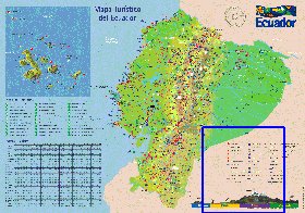 carte de Equateur