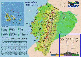 carte de Equateur