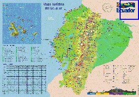 carte de Equateur