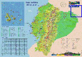 carte de Equateur