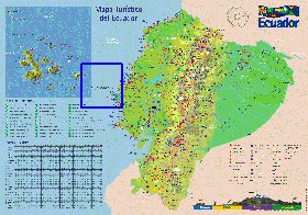 carte de Equateur