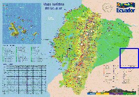 carte de Equateur