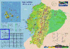 carte de Equateur