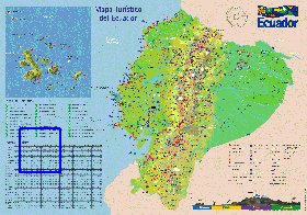 carte de Equateur