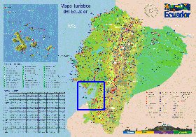 carte de Equateur