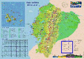 carte de Equateur