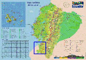 carte de Equateur