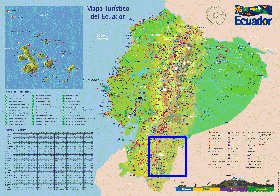 carte de Equateur