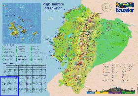 carte de Equateur