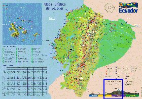 carte de Equateur