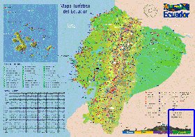 carte de Equateur