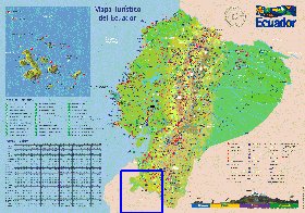 carte de Equateur