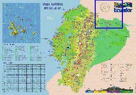 carte de Equateur