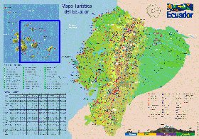 carte de Equateur