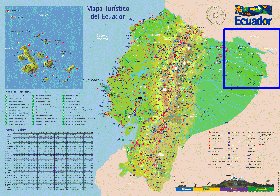 carte de Equateur