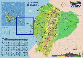 carte de Equateur