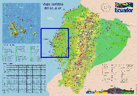 carte de Equateur